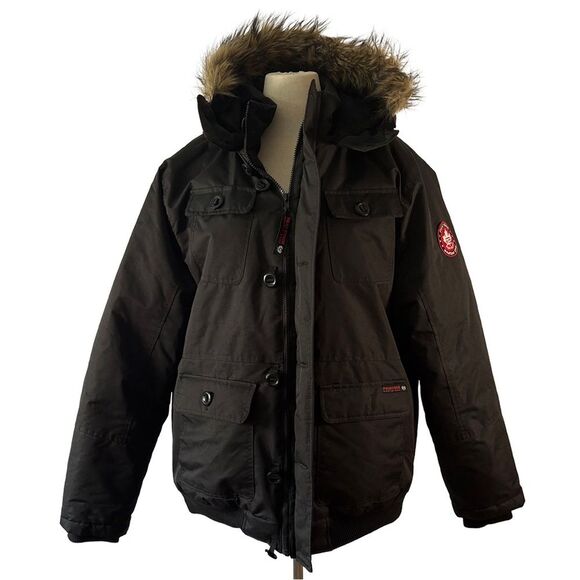Phat Farm Weather Gear Hooded Parka Jacket Faux Fur Trim | Size XL - Picture 1 of 9